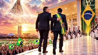 "Orgulho de um pai. A herança de um legado."  "A ESPERANÇA DE UMA NAÇÃO!"