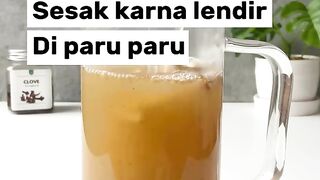 Can't Breathe Because of Mucus in Your Lungs? Drink This Immediately!