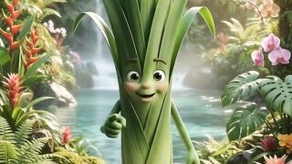 Lemongrass leaves—rich in benefits.
