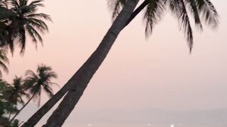 Sunrise di pantai