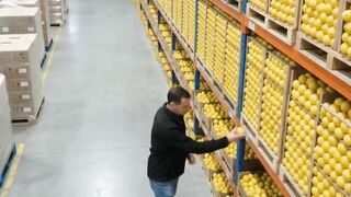 "He took ONE lemon..... and destroyed the whole warehouse! 🍋🍍💥"