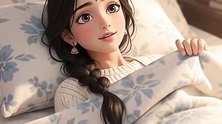 Cozy Winter Morning in Bangladesh 🌅☕ Ghibli-Style Animated Mini Vlog