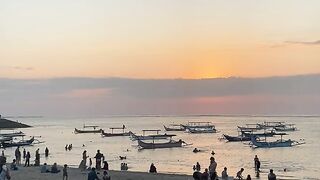 Sunset at German Beach Bali