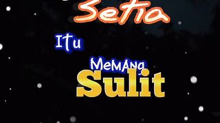 Mencari yang setia itu memang sulit