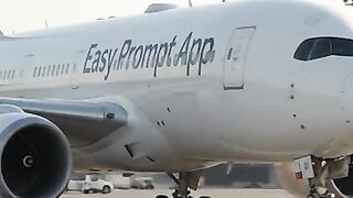 😯😳 Easy Prompt App ✈️ | Realistic Airplane Runway Acceleration