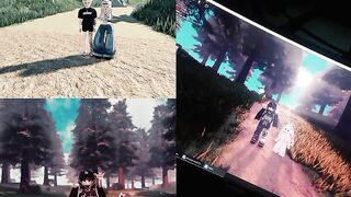 Playing Roblox games with friends