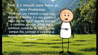 DEUS É A SOLUÇÃO PARA TODOS OS SEUS PROBLEMAS.
