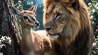 The Lion and The Deer: An Impossible Love Story 🦁❤️🦌