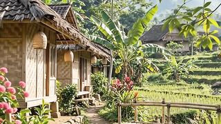Keindahan di pedesaan alam sunda