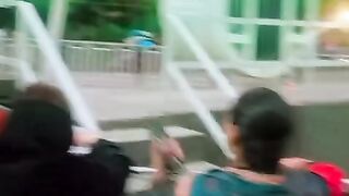 Ayub park enjoying