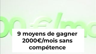Gagner 2000€_mois pendant tes études _ 9 méthodes prouvées !