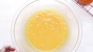 soft orange sponge cake