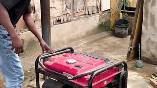 Menghidupkan mesin diesel