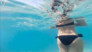 Bikini Girls Underwater Lovers Top Underwater Swimming Moments