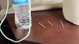 This Simple Bottle Trick Is Pure Physics! 🤯🥤 A Clever DIY Experiment