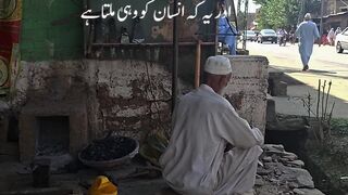 Old men working hard