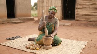 “How Hacha (Chakata) Fruit Is Processed into Nutritious Traditional Porridge in Rural Zimbabwe”