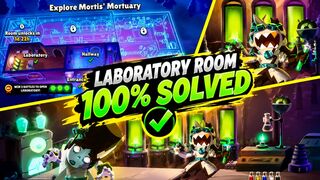 Laboratory Room (Reward: 1 Chaos Drop) 100% Solved (Check Pinned Comments for Steps) | Brawl Stars🤩🔥