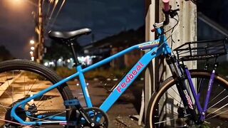 Night Ride Aesthetic: Federal Bicycle in the City