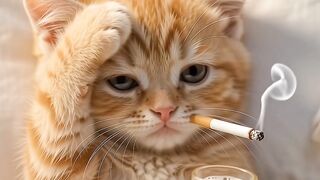 Cute pets bad habbit 😂