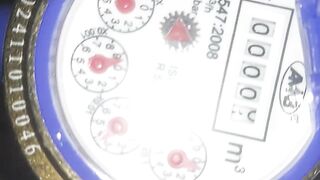 Water counter meter