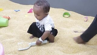 Funny child play