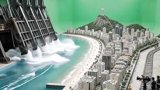 Ketika Tsunami Menghantam Kota Besar!