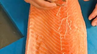 MUGBANG IKAN SALMON SAMPE MERAH