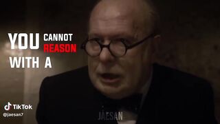 You can not reason with the tiger
