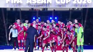 congratulation for Indonesian Champions fifa asean cup