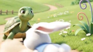 Viral চালাক খরগোশ ও ধৈর্যশীল কচ্ছপ 🐰🐢 | মজার কার্টুন গল্প