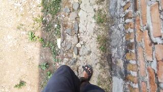 Walking Through the Countryside