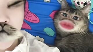 This filter with the cat is so cute part 2