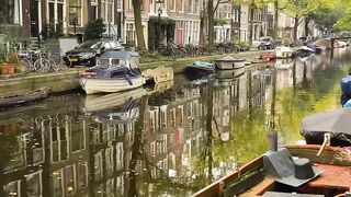 A little autumn magic in Amsterdam ✨🍂 #amsterdam #netherlands❤️❤️❤️