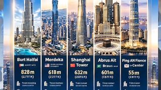 Top 5 tallest towers in the world