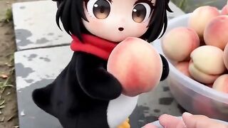 Gugugaga penguin girl Prank Gone Wrong Funny Moment and cute