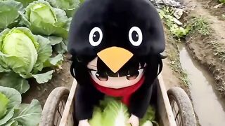 Gugugaga penguin girl Prank Gone Wrong Funny Moment and cute 4