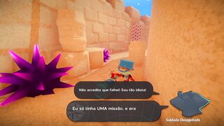 ANOTHER CRABS THEASURE: fui para o 1 andar do castelo