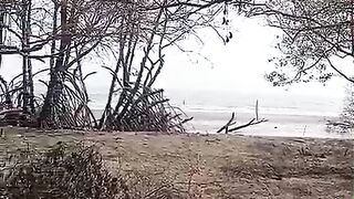 Suasana pantai