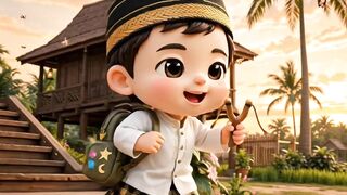 Tiny Bugis Boys Play Football Till Night 🌙 Cute Story