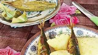 Grilled fish and saboko fish