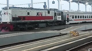 intercity train in Purwakarta