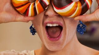 Funny eye dance