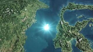 Garis Wallace di Dekat Sulawesi Wallacea dan batas biogeografi Peta Garis Wallace