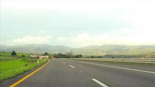 Scenic Mountain Highway Drive