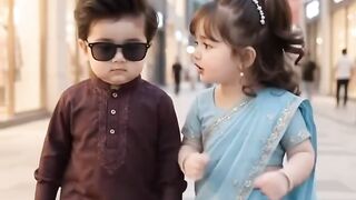 Too small kid talking