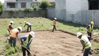 Timelapse house making