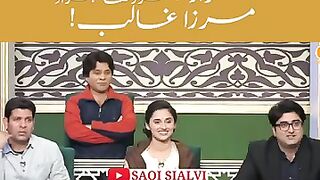 amazing Aftab Iqbal Poetry Faraz _ Qamar Raza Shehzad _ Ghalib In Khabarhar