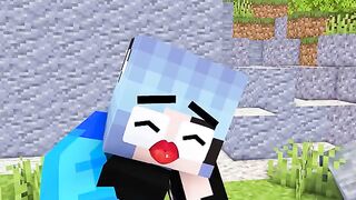 Monster School: Fire Baby Zombie War ICE Herobrine because Mom - Sad Story - Minecraft Animation