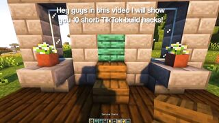 Minecraft: 10+ TikTok Build Hacks